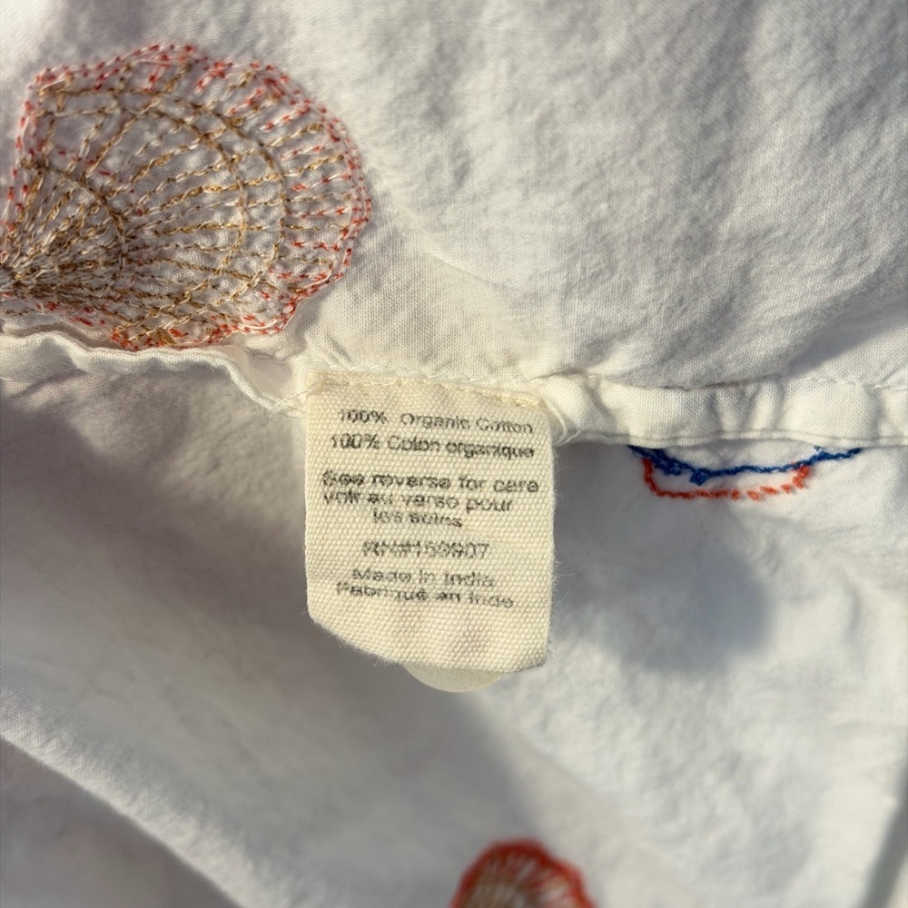 Printfresh Seashell Embroidered Women's Pajama Set - image 5